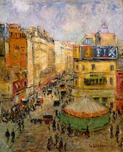 Rue de Clignancourt ، 1924 بواسطة جوستاف لويسو